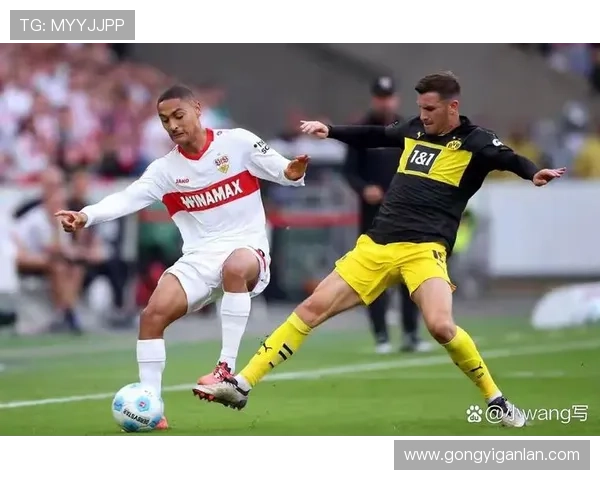 [德甲]斯图加特连续配合 米洛跟进推射破门.